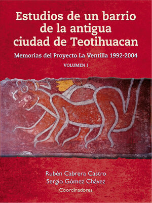 cover image of Estudios de un barrio de la antigua ciudad de Teotihuacan